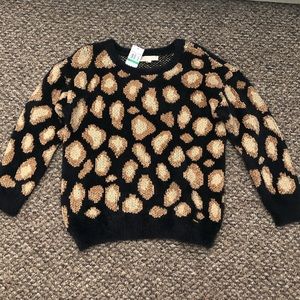 Michael Kors Cheetah Print Sweater